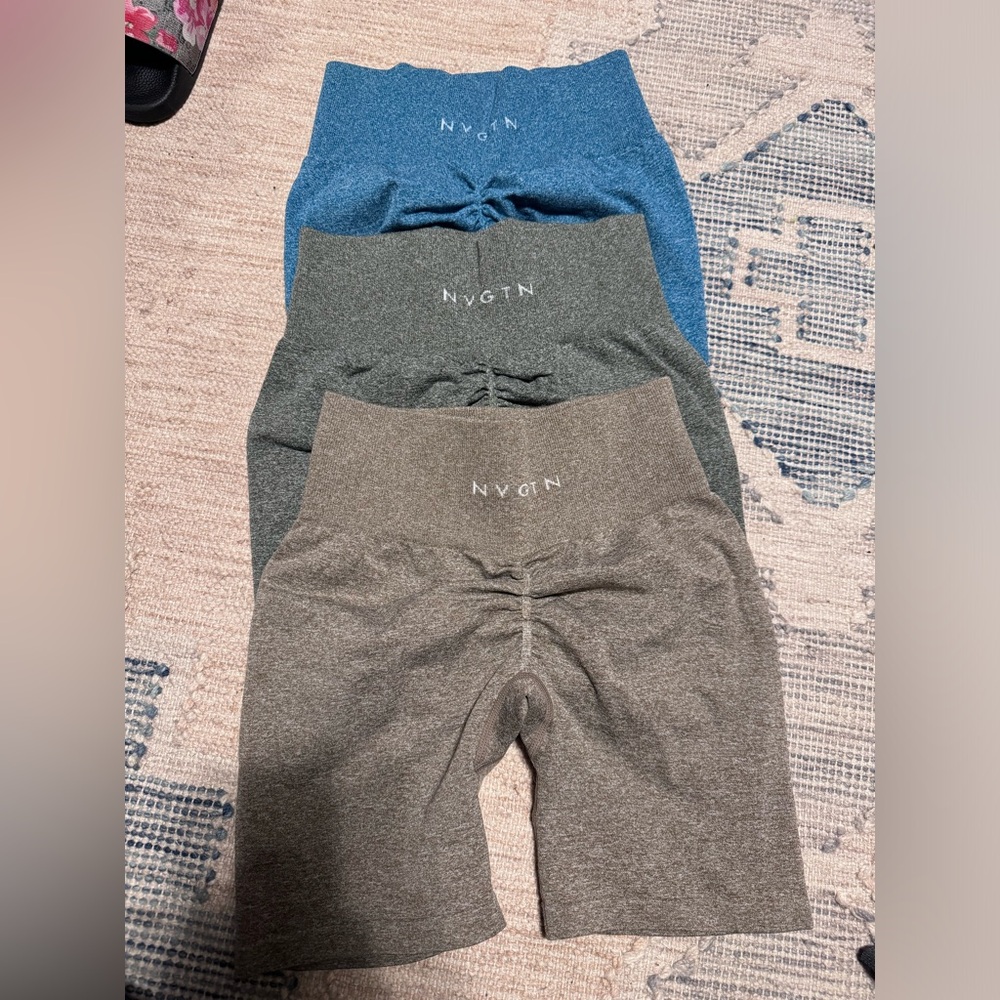 NVGTN shorts 3 pairs size small